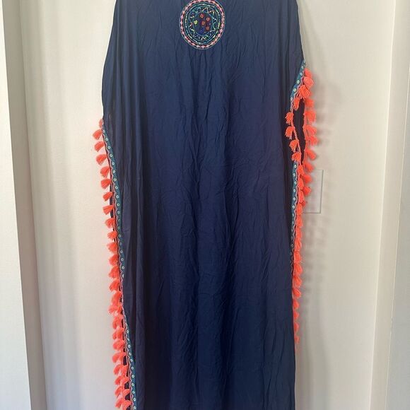 Ruby YaYa Boho Beaded Kaftan Dress S - Picture 8 of 11